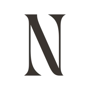 N mark, transparent